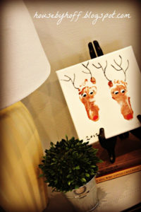 Painting is Complete + Reindeer Feet