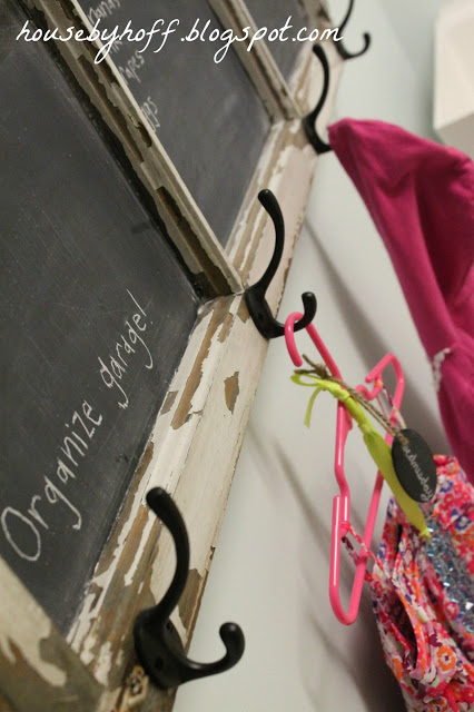 how to make a chalkboard calendar via housebyhoff.com how to make a chalkboard window calendar via housebyhoff.com