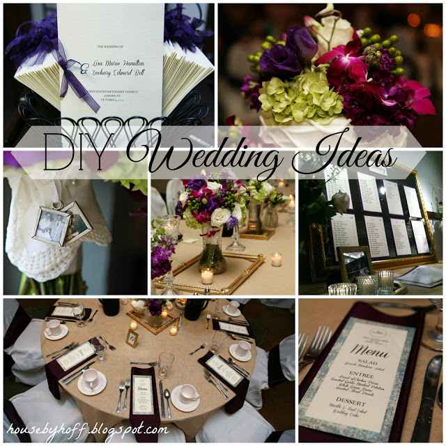 DIY wedding ideas graphic.