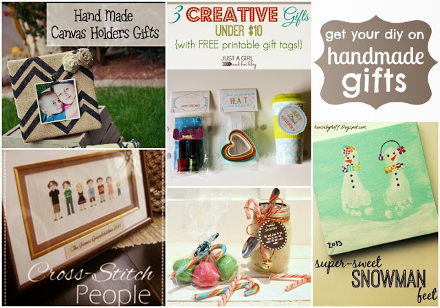 Handmade gifts blogger poster.