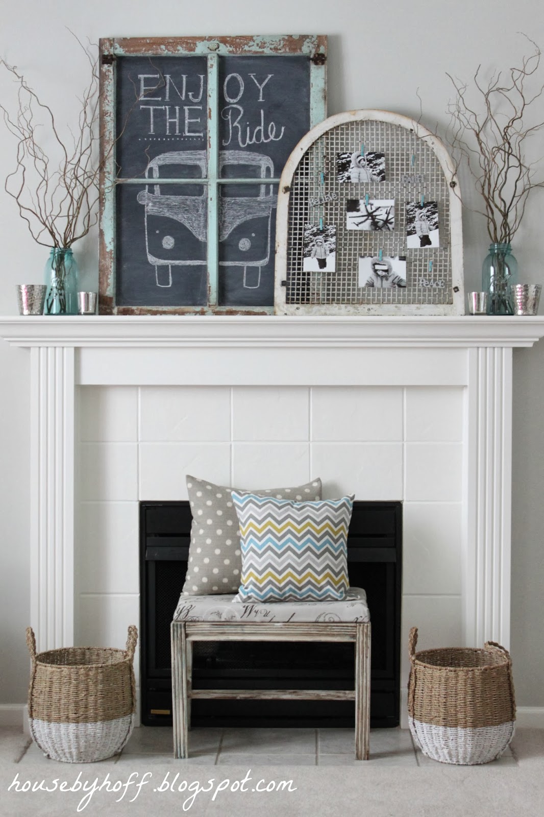 Easy Quick and Cheap Decor Ideas via housebyhoff.com Easy Quick and Cheap Decor Ideas via housebyhoff.com