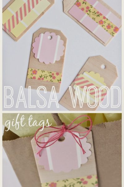 how to make gift tags via housebyhoff.com