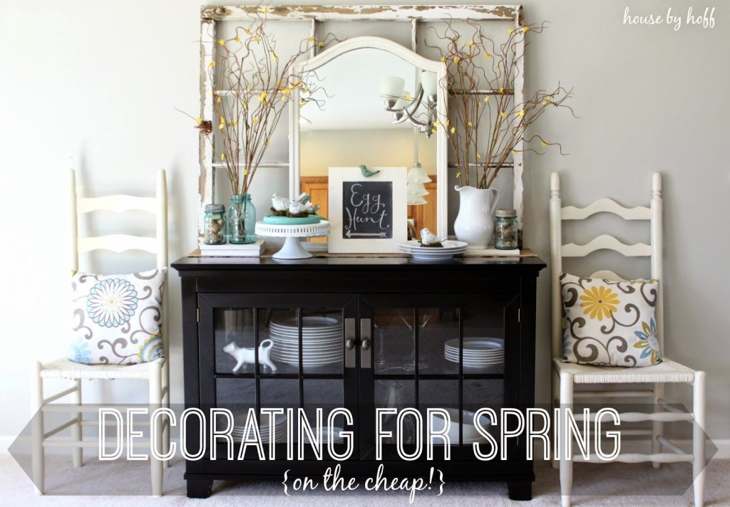 10 Pretty Spring Vignettes via House by Hoff