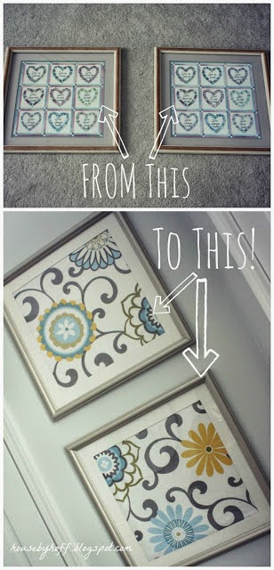 how to decorate with repurposed items via housebyhoff.com