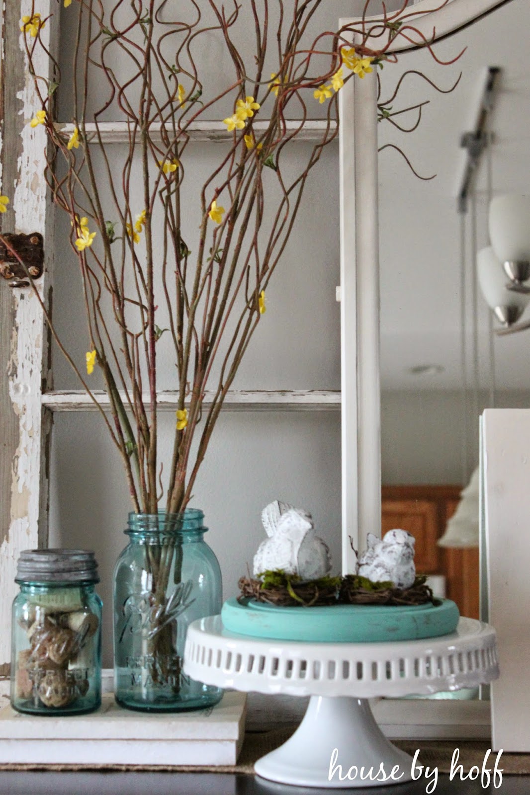 how to decorate with birds via housebyhoff.com