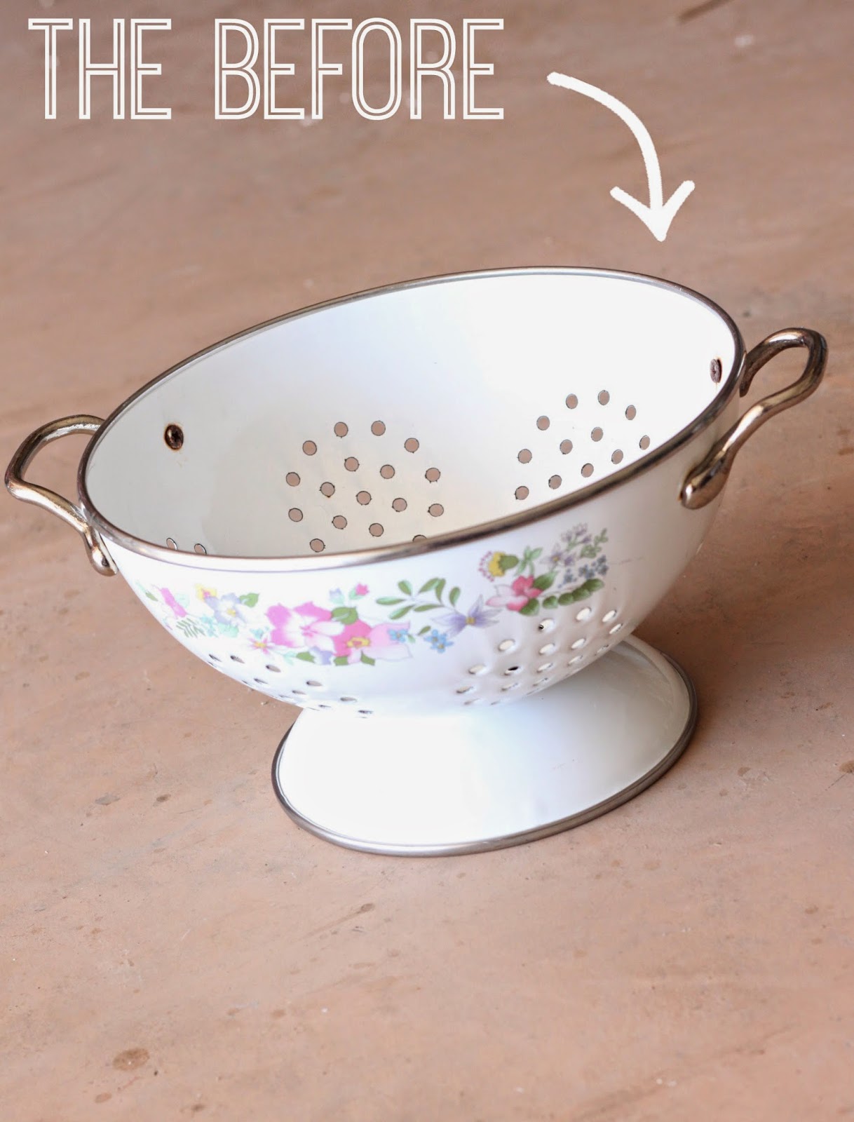 how to make a succulent colander planter via housebyhoff.com