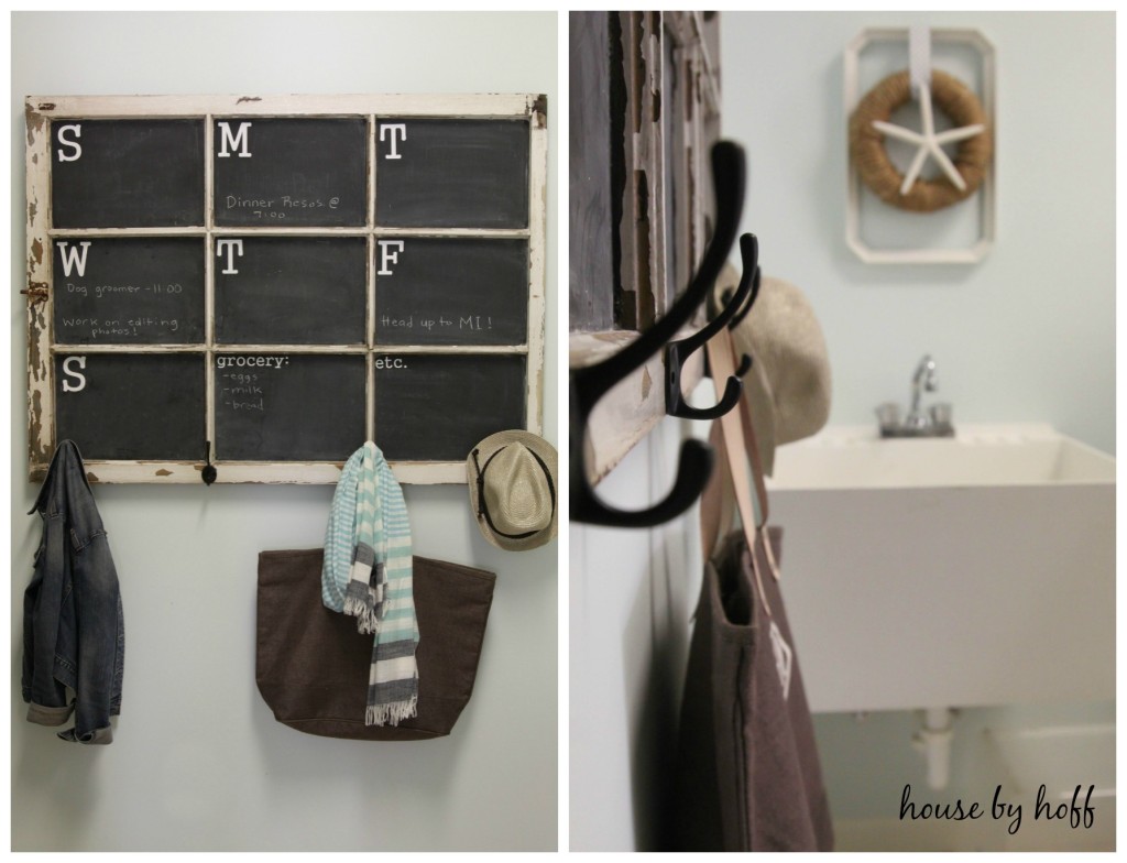 laundry room makeover collage 1