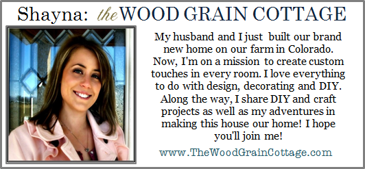 Wood Grain Cottage poster.