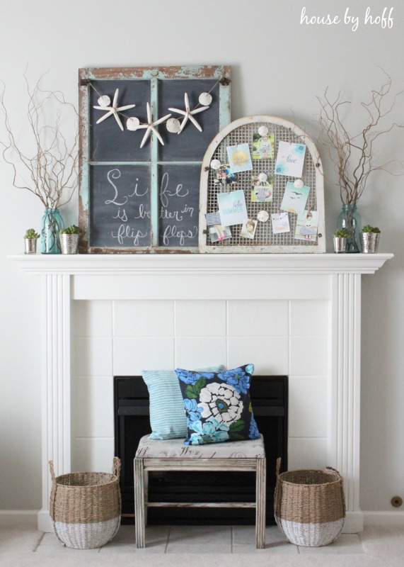 How to Decorate a Mantel All Year