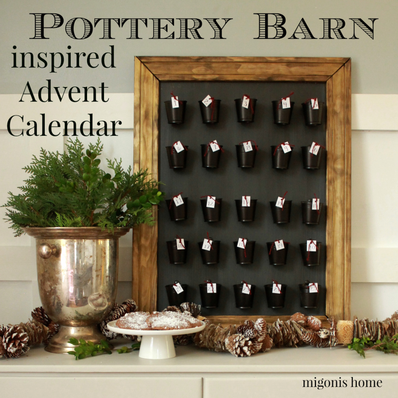 Pottery Barn calendar poster.