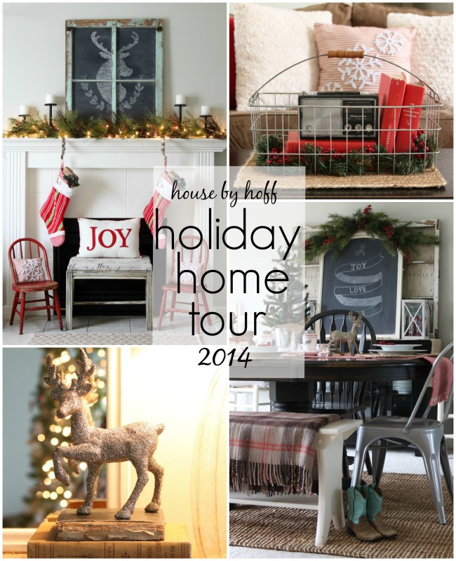 Holiday Home Tour 2014 poster.