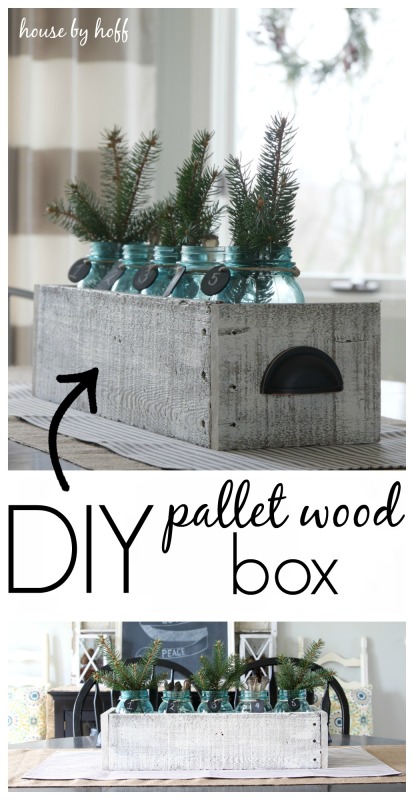 DIY Pallet Wood Box 1