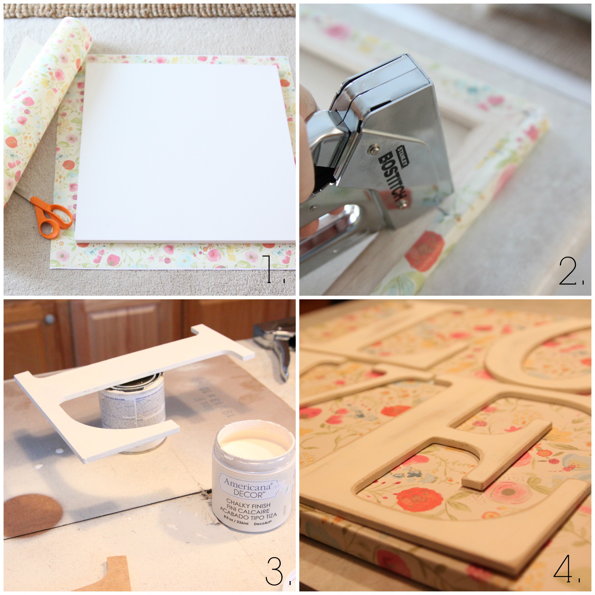 DIY "LOVE" Wall Art House by Hoff