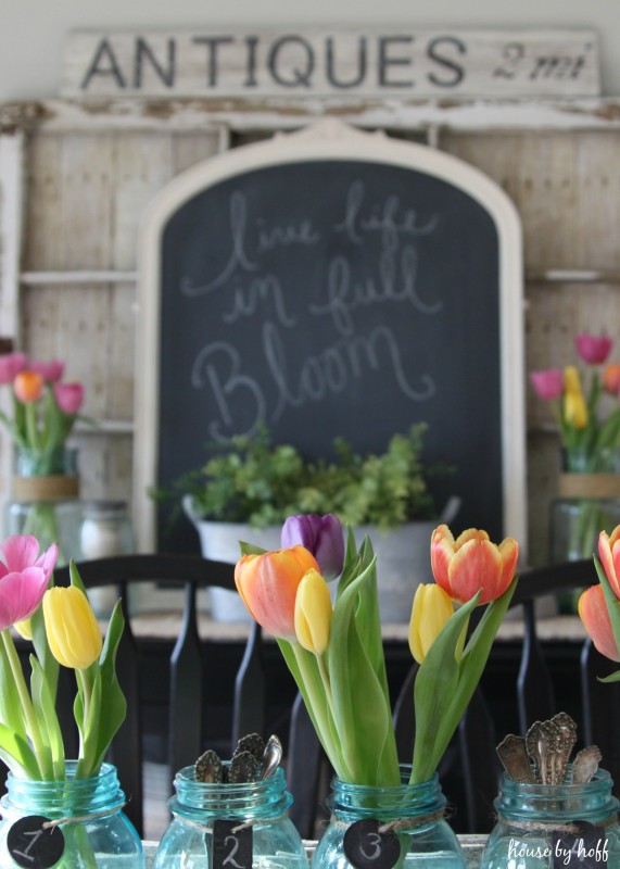 A Spring Tablescape via House by Hoff