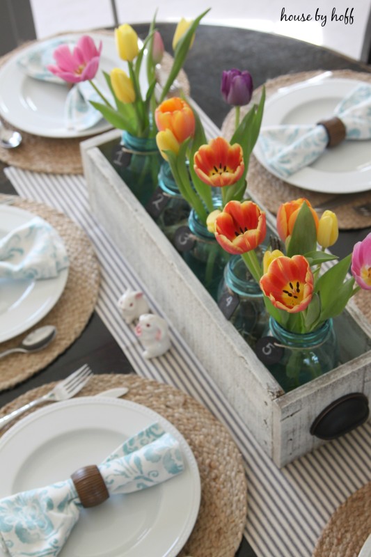 A Spring Tablescape via House by Hoff