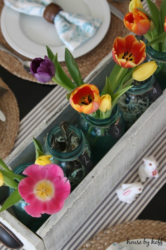 A Spring Tablescape via House by Hoff