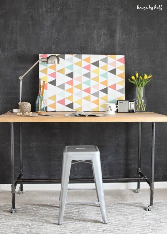 DIY Piping Table via House by Hoff