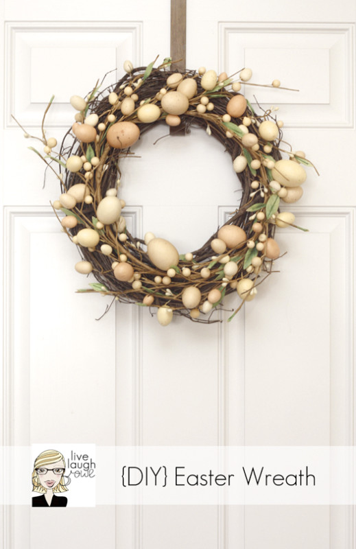 Fabulous Easter Wreath -- so incredibly easy too!