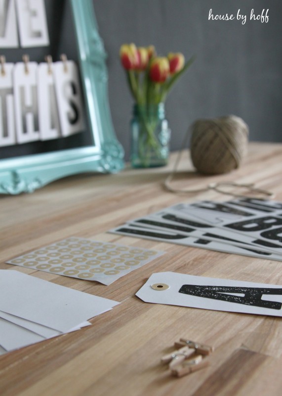 How to Make a Message Board From an Old Picture Frame via House by Hoff