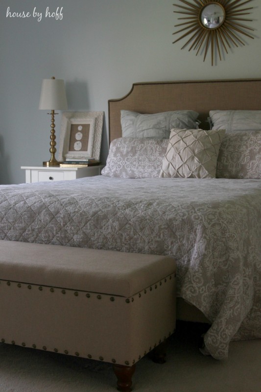 Decorating the Master Bedroom: Mixing the Old and New via House by Hoff