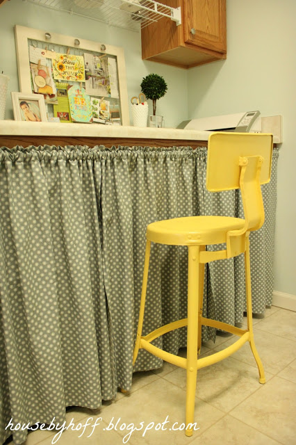 yellow stool 4