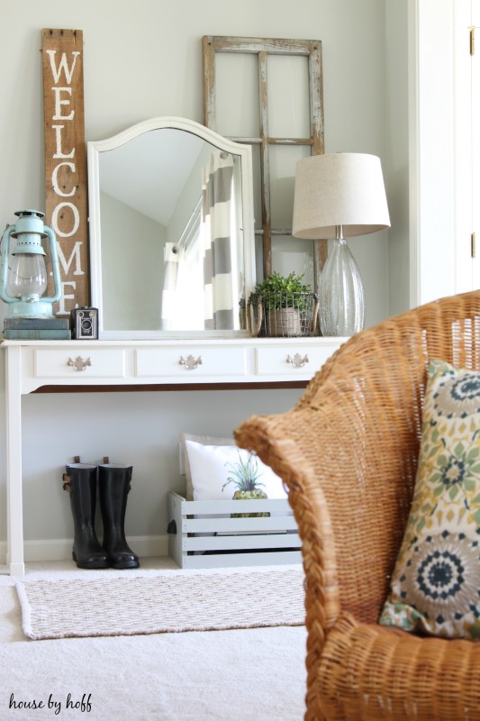 Decorating With Garage Sale Finds via House by Hoff