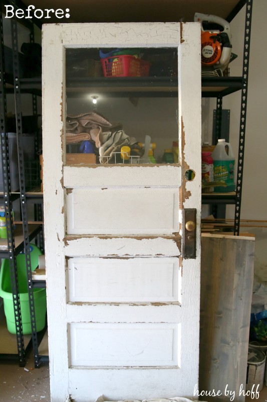 How to Upcycle an Old Door via House by Hoff