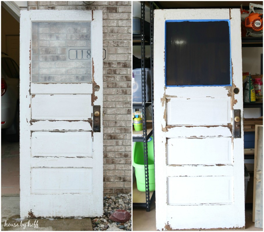 How to Upcycle an Old Door via House by Hoff