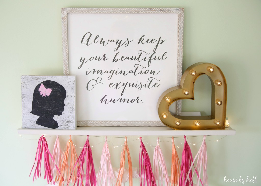 DIY Silhouette Art via House by Hoff