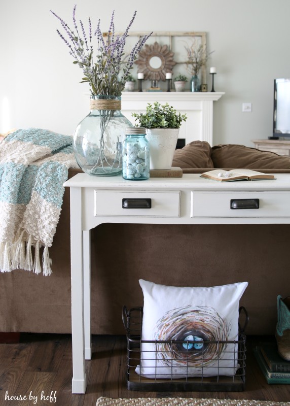 Console Table Makeover via House by Hoff