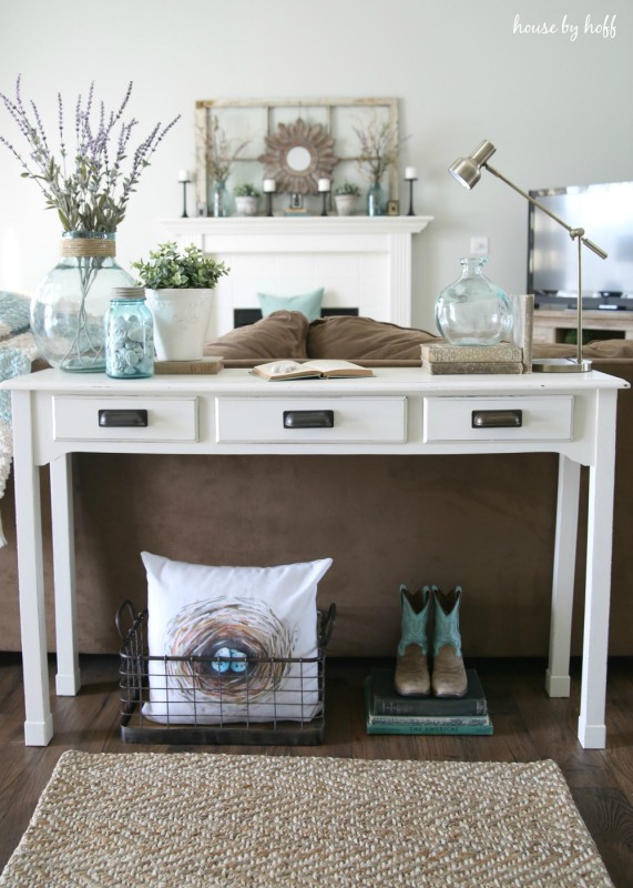 Console Table Makeover via House by Hoff