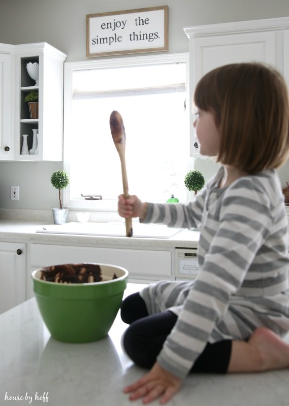 DIY Enjoy the Simple Things Sign via House by Hoff
