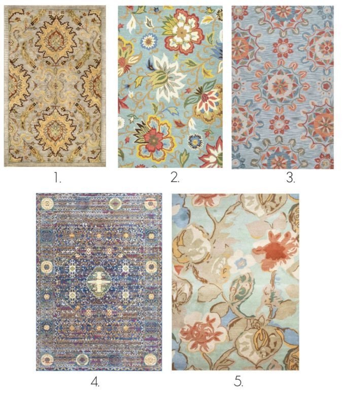Choosing a Living Room Rug via House by Hoff