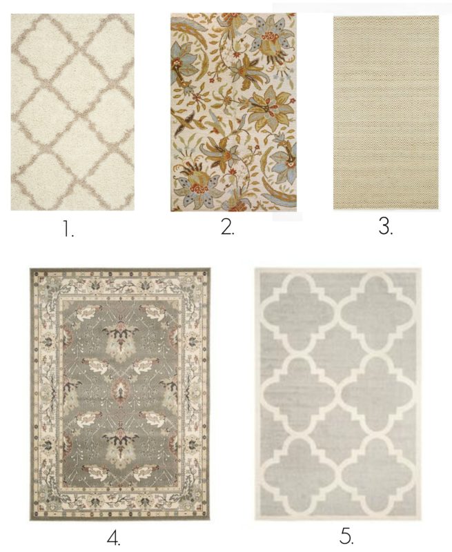 Choosing a Living Room Rug via House by Hoff