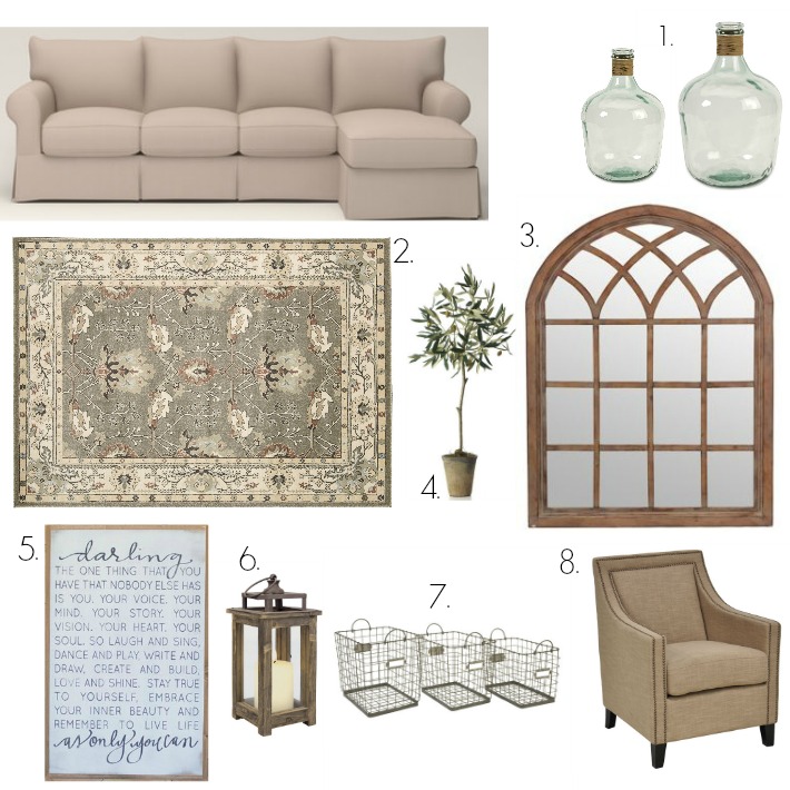 A Rustic and Elegant Living Room Plan via House by Hoff