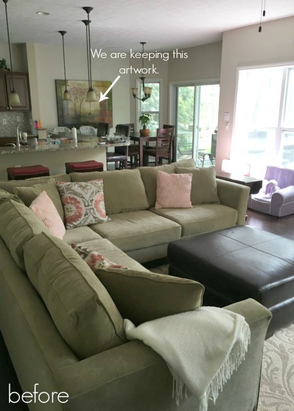 My First Decorating Job: Working Around Existing Pieces + Choosing a ...