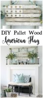 DIY Pallet Wood American Flag