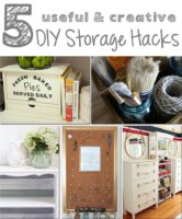 Craft Supply Storage Using Vintage Containers - House by Hoff