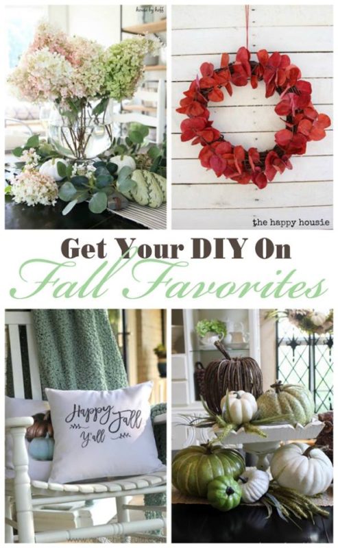 Get our DIY on Falll Favorites poster.