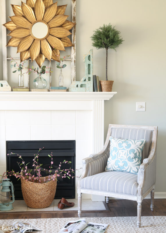 Spring Living Room via House by Hoff