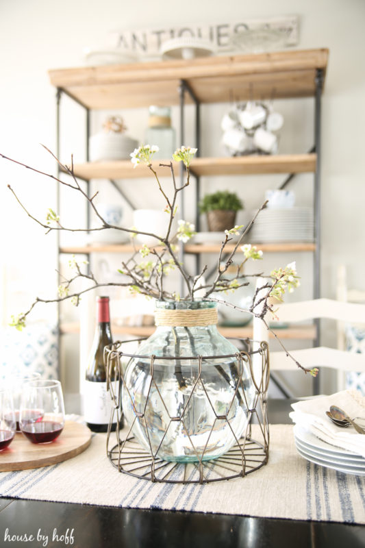 Blooming Spring Tablescape via House by Hoff