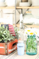 Vintage 4th of July Tablescape