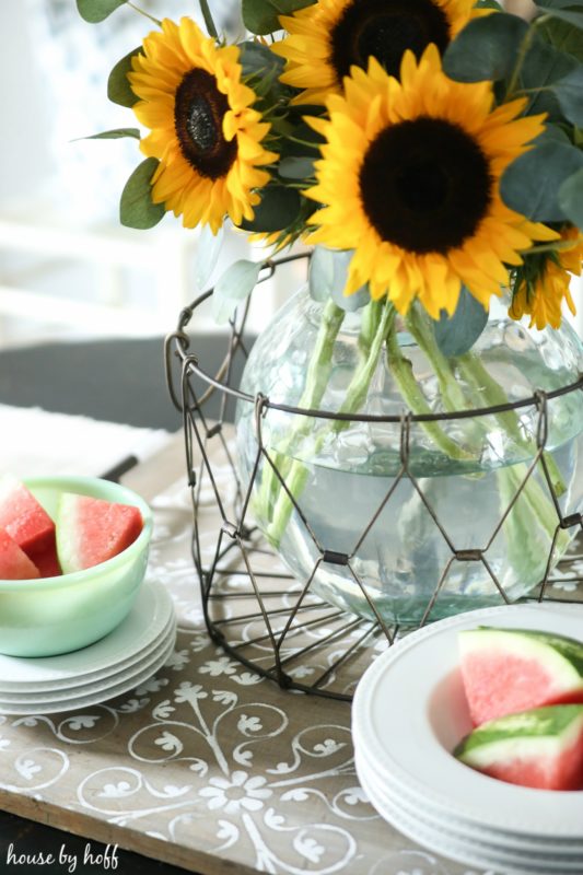 Late Summer Tablescape