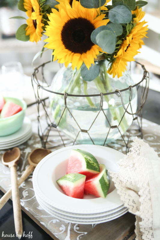 Late Summer Tablescape