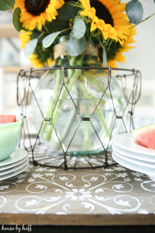 Late Summer Tablescape