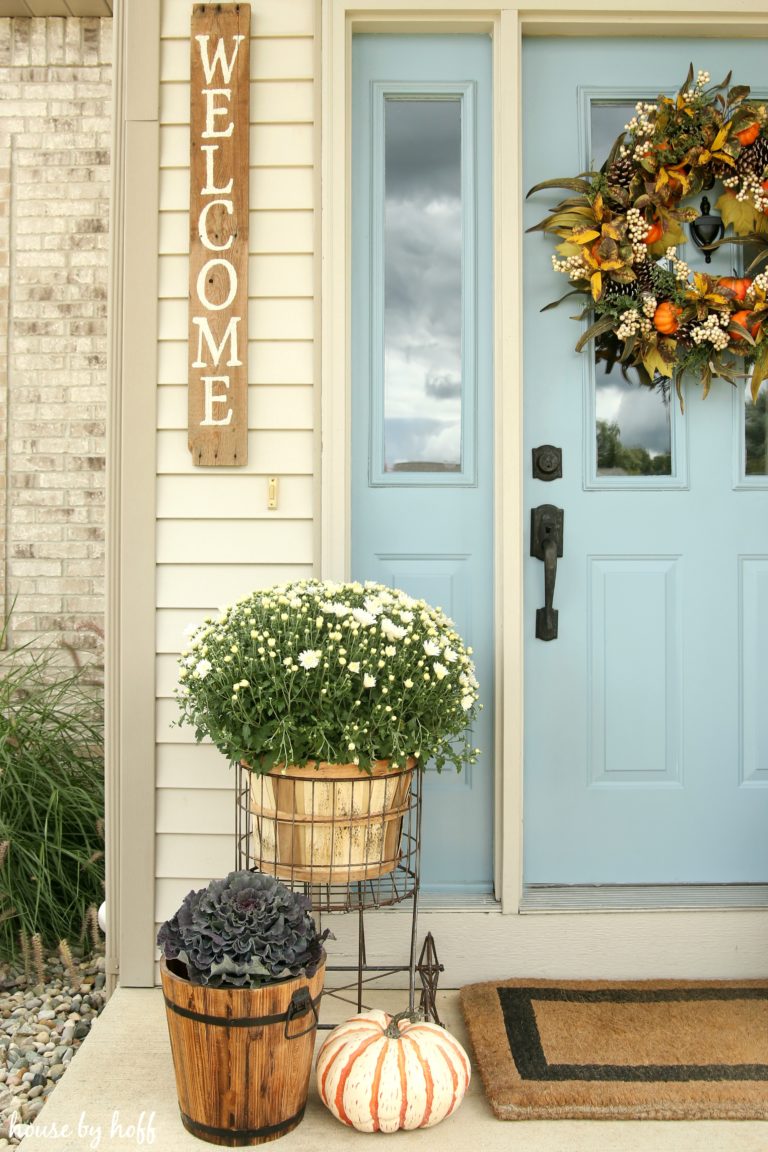 Fall Stoop Decor