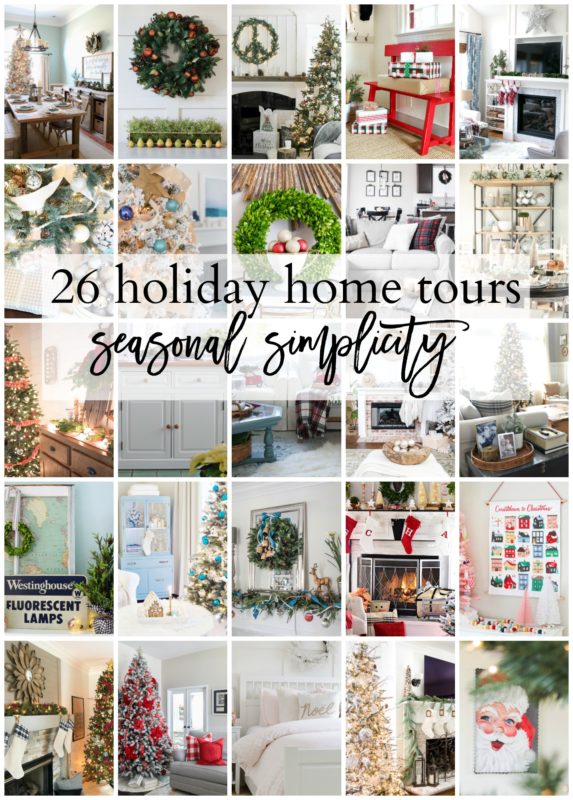 20 Holiday Home Tours poster.