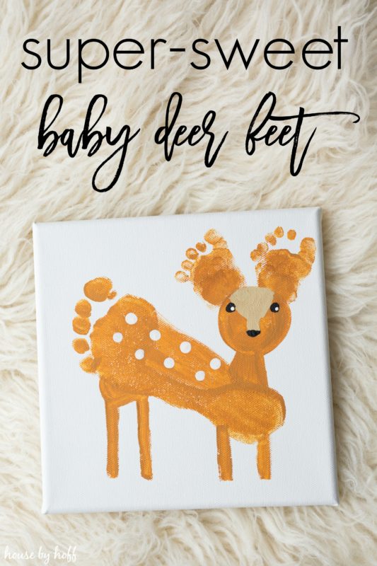 Super-Sweet Deer Feet poster.