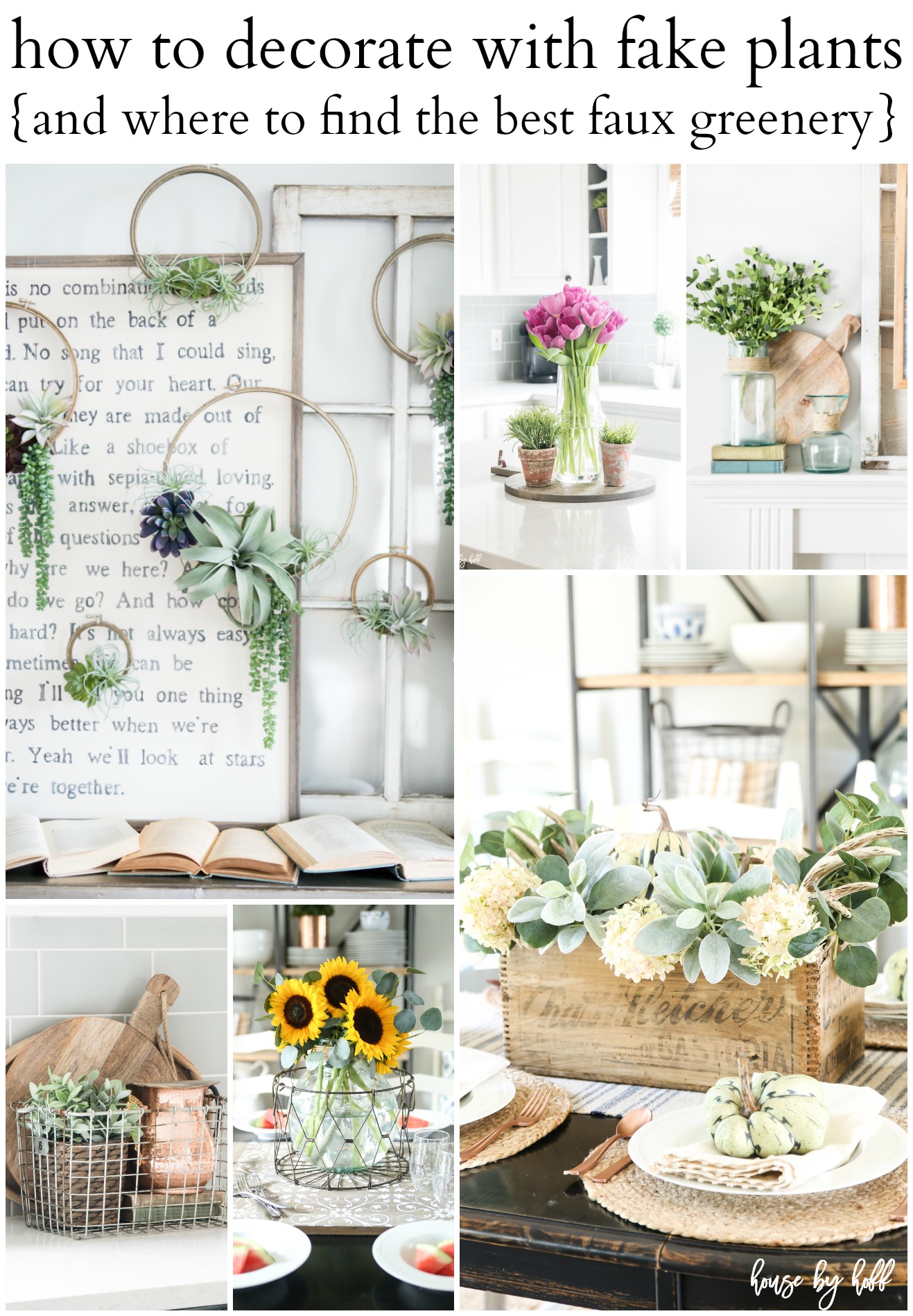 Three Easy Ways to Make Fake Plants Look Real, Thrifty Decor Chick