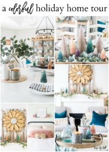 A Colorful Holiday Home Tour:  The Complete Holiday Home Tour 2018